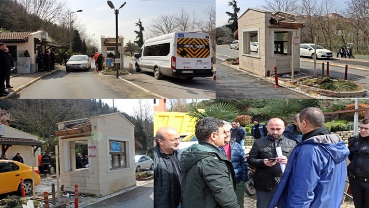 Göksu Evlerinde Güvenlik Kulübesi Yıkılmak İstendi