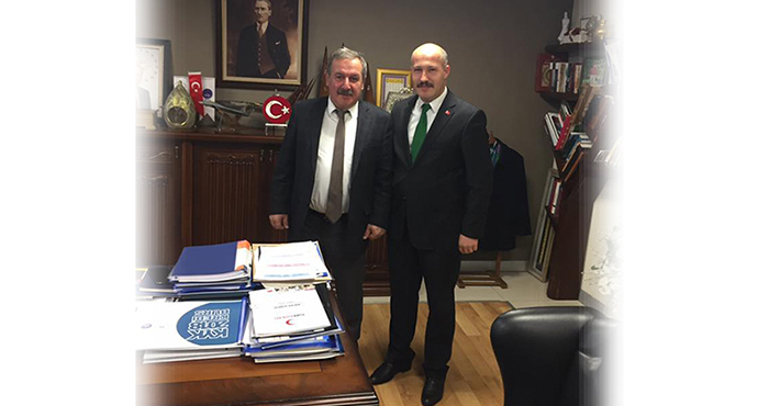 Güvenlik-İş Sendikası, KYK Genel Müdürü Recep Ali Er’ i Ziyaret Etti