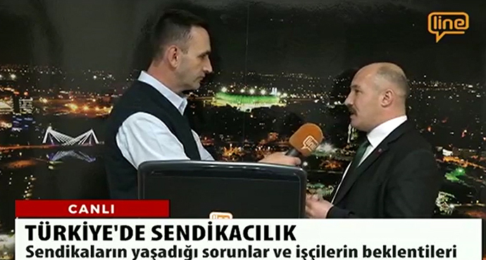 Güvenlik-İş Sendikası Genel Başkanı Ömer ÇAĞIRICI, Line TV 'ye Açıklamalarda Bulundu