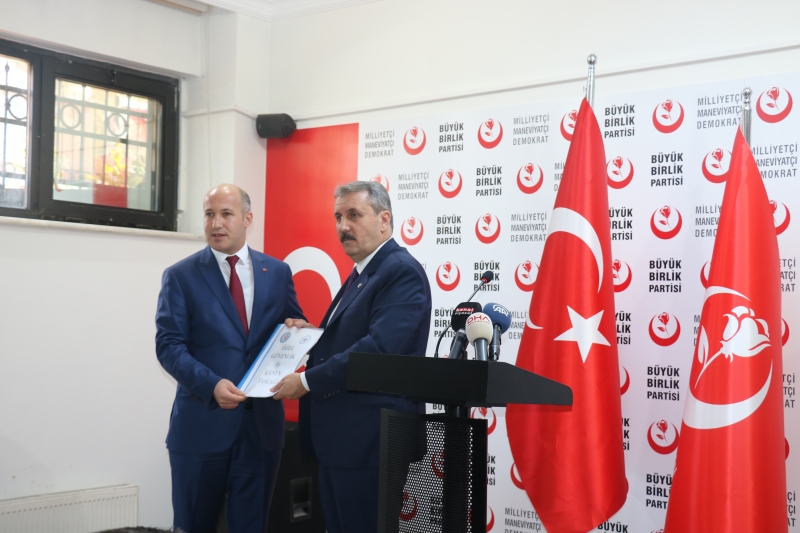 Güvenlik-İş Sendikası Genel Başkanı Ömer Çağırıcı BBP Genel Başkanı Mustafa Destici İle Beraber Ortak Basın Toplantısına Katıldı