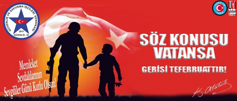 Güvenlik-İş Sendikasından Anlamlı 14 Şubat Mesajı