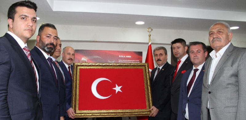 Güvenlik-İş'ten BBP Genel Başkanı Destici'ye Ziyaret