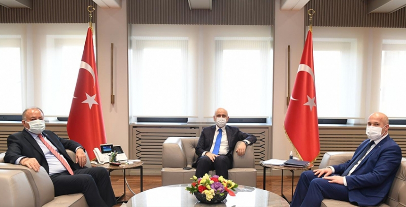 Güvenlik-İş'ten Ulaştırma ve Altyapı Bakanı Karaismailoğlu'na Ziyaret