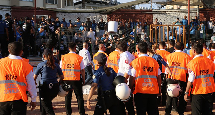 Hatayspor-Adana Demirspor Maçı Sonrası Olay Çıktı