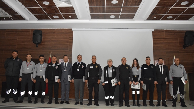 KAAN Projesi Kapsamında Başarılı Özel Güvenlik Görevlileri Ödüllendirildi