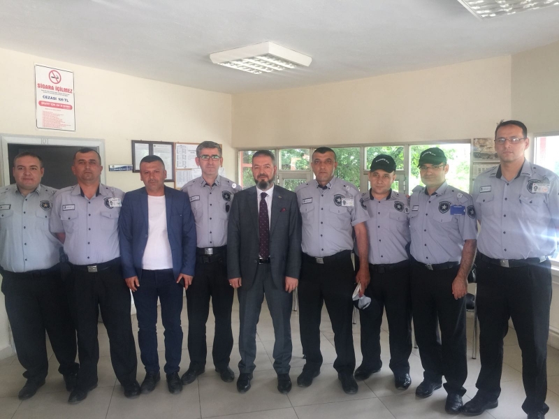 Milletvekili A.Adayı Taşkın'dan Özel Güvenliklere Ziyaret