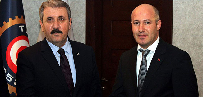 Mustafa Destici'den Güvenlik-İş Sendikasına Ziyaret