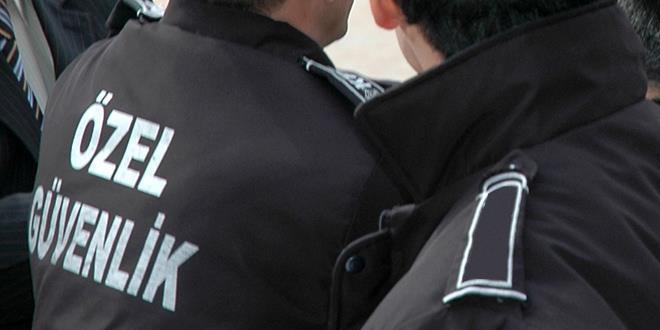Özel Güvenlik Görevlisinden Suçüstü