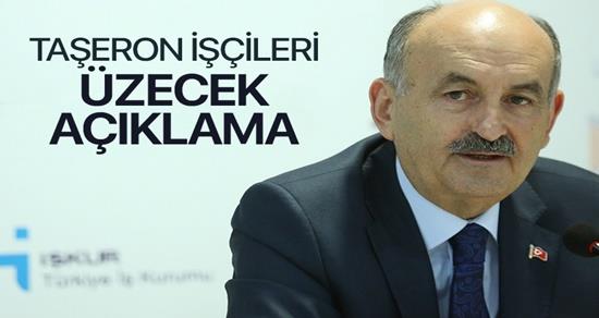 Taşeron İşçileri Üzecek Gelişmeyi Bakan Açıkladı