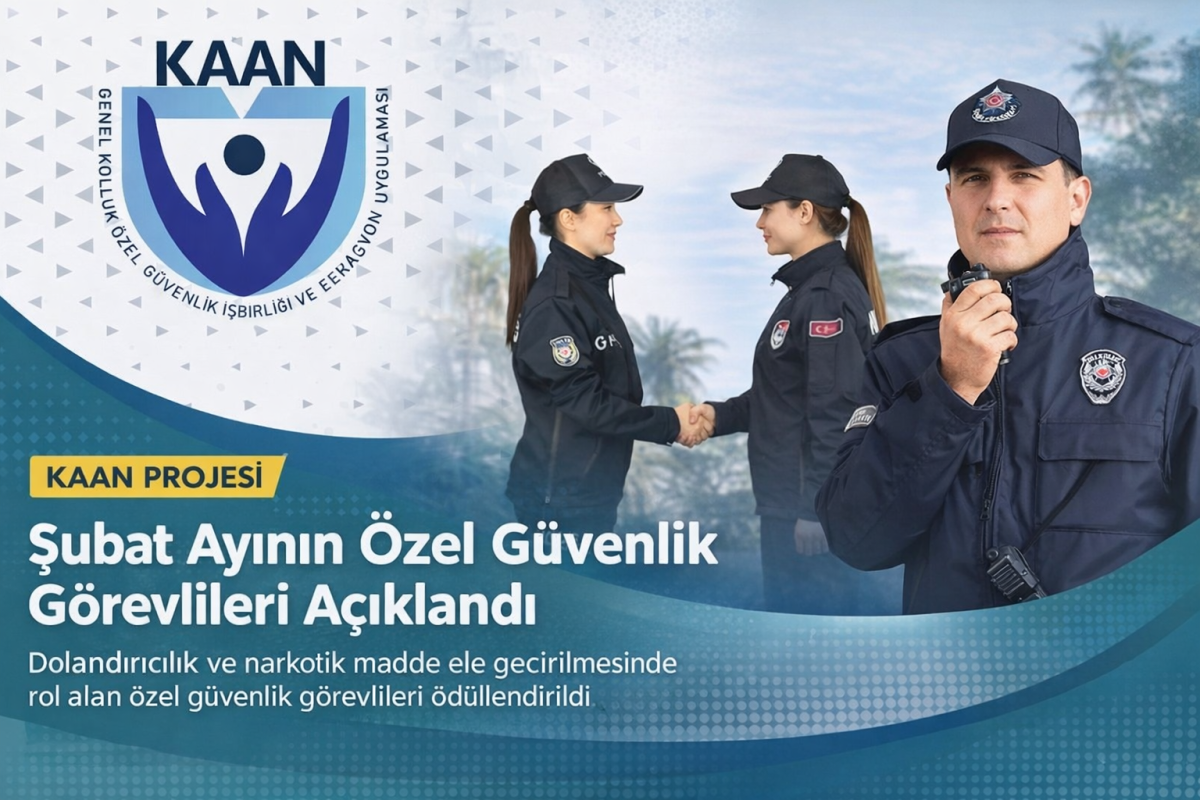 KAAN Projesi Kapsamında “Ayın Özel Güvenlik Görevlileri” Ödüllendirildi
