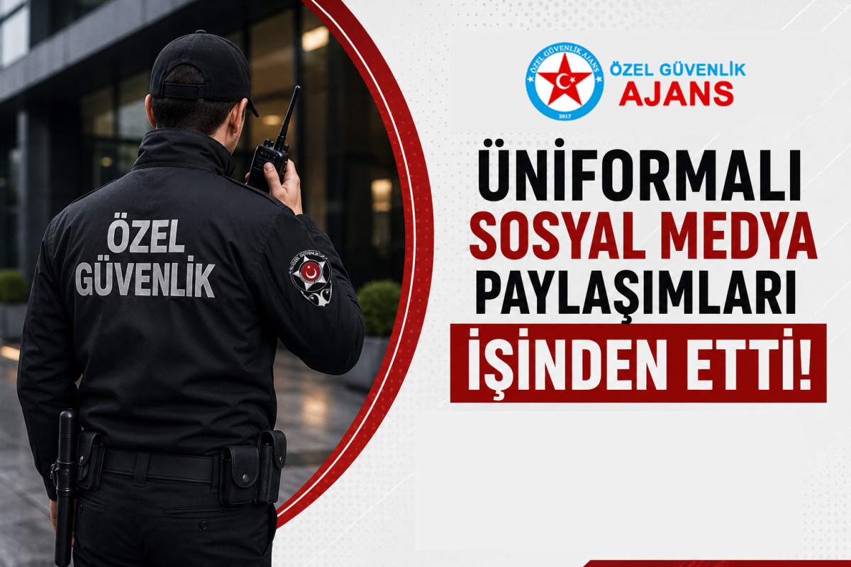 Üniformalı Sosyal Medya Paylaşımları Özel Güvenlik Görevlisini İşinden Etti