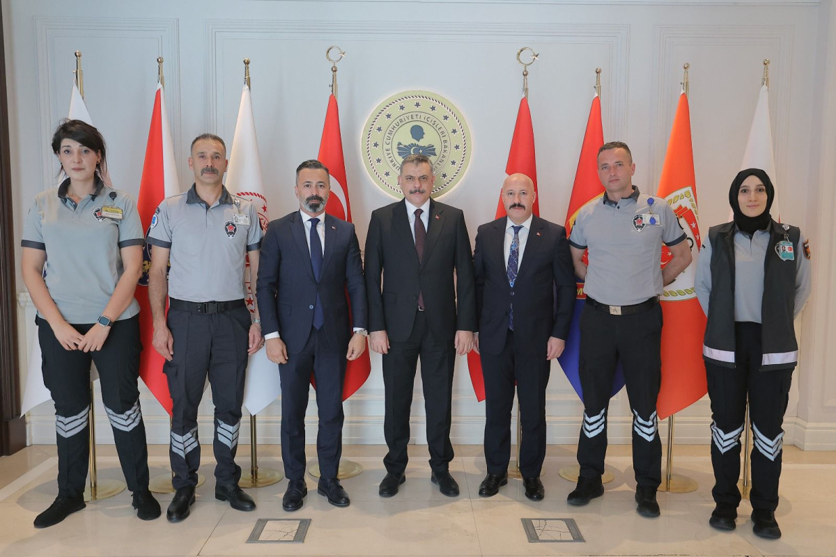 Güvenlik-İş Sendikası’ndan İçişleri Bakanı Mustafa Çiftçi’ye Ziyaret