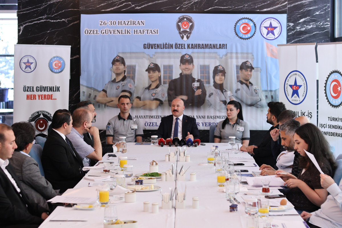 Güvenlik-İş Sendikası Genel Başkanı Ömer Çağırıcı: “Mesleğimiz Hak Ettiği Değeri Görmeli”