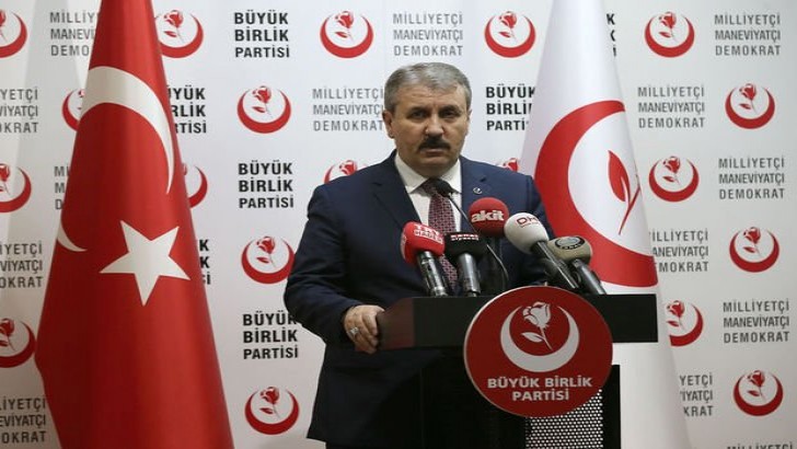 BBP Lideri Destici’den ’Seçim İttifakı’ Açıklaması